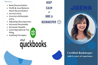 provide bookkeeping services using quickbooks enterprise