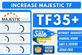 increase url trust flow tf 40 plus with quality link