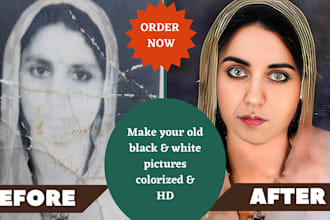 restore old photos,photo restoration,colorize photos