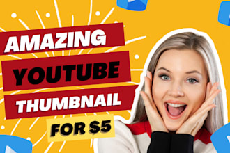 design amazing youtube thumb nail in one hour