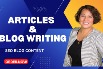 be your SEO website content writer, article and blog writer