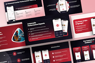 design premium business pitch deck and redesign powerpoint presentation
