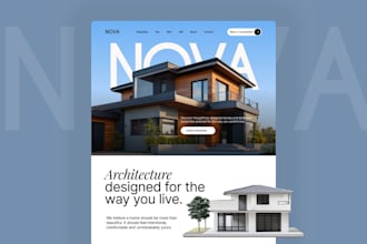 design a modern website UI UX in figma