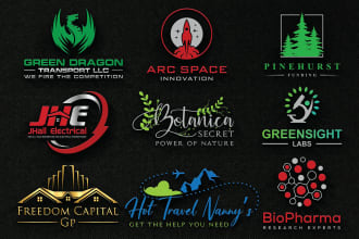 create a unique 3d company logo tailored to your audience