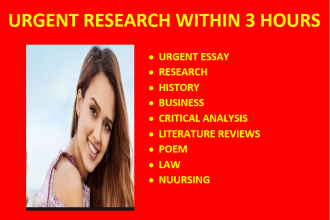 do urgent research,critical analysis, history,religion,law,business