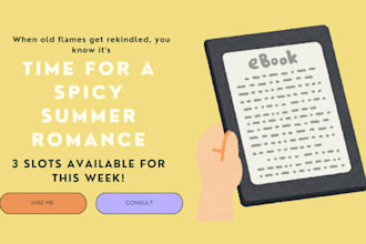 write a bestselling romance ebook for kindle and wattpad SEO optimized