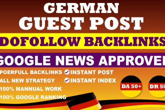 publish german guest post article with dofollow backlinks
