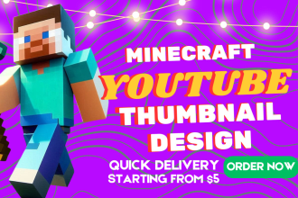 make stunning thumbnail for your gaming youtube channel
