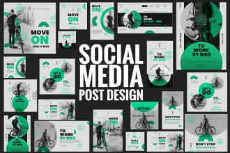 design social media posts, facebook ads banner, instagram posts and insta ads