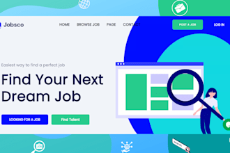 be your front end developer with HTML5 css3  bootstrap5