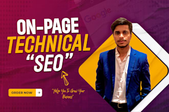 optimize website onpage technical SEO service wordpress shopify wix