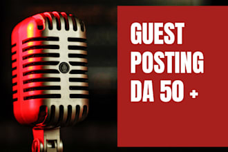 do SEO guest post dofollow high quality backlinks on high traffic site