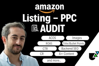 audit your listing and ppc campaigns on amazon