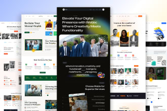 do website ui ux design, web ui design, ui ux design, wireframe