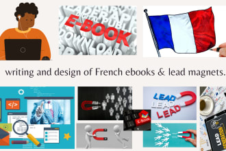 write and design your ebook or lead magnet in french