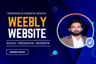 design weebly website design, redesign weebly website and do seo