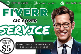 design fiverr gig image cover