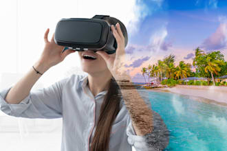 create 3d virtual reality tour from any spaces