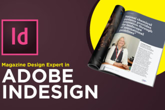 do professional indesign layout design and typesetting
