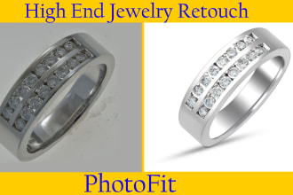 do high end jewelry editing for stunning results