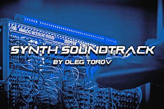 compose and produce synth soundtrack, background music