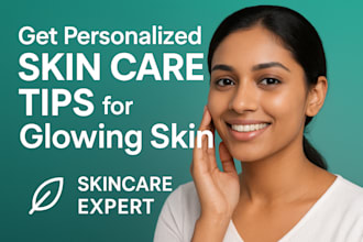 get personalized skin care tips for glowing skin