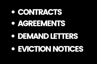 create powerful demand letters, eviction notices, and agreements