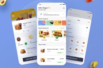 food delivery app, courier app, grocery app, gojek app, uber eats