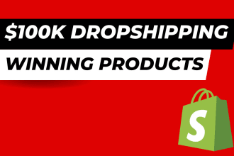 find your shopify dropshipping winning products