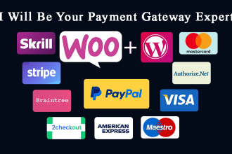 be your payment gateway expert like paypal, stripe, 2checkout