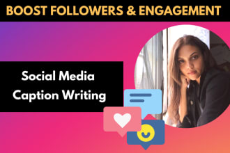 write your social media captions