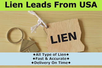 provide lien leads from the USA public records