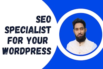 be your SEO specialist for wordpress,shopify and wix website