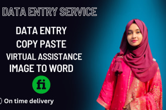 do fastest data entry, copy paste, excel work for you