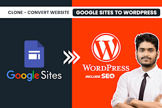 do google sites to wordpress conversion with elementor