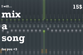 mix a song for you