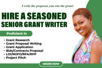 craft your grant proposal, bid proposal do grant application, rfp, grant writing