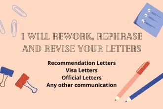 proofread, paraphrase and edit your content