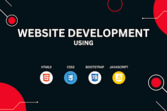 convert PSD to HTML, CSS, bootstrap 5 full responsive and pixel perfect design