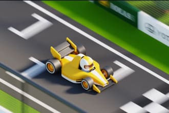 develop multiplayer car racing game, racing game, shooting game, unreal engine