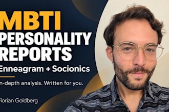 analyze your mbti type and write a detailed report
