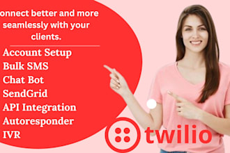 twilio setup, a2p 10dlc, studio flow, IVR, gohighlevel, API integration, SMS tcr