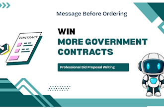write ai powered bid proposals to win contracts