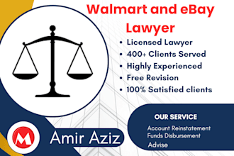 be your uber, walmart and ebay lawyer