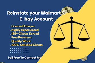 be your walmart and ebay lawyer