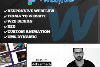 figma webflow website design, webflow developer, webflow ecommerce seo website