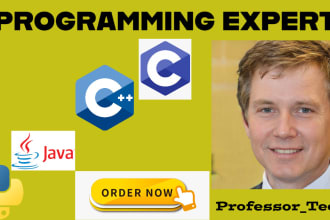 do java, cpp, c, python programming, sql, dsa algorithm project