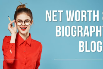 write a compelling biography or bio