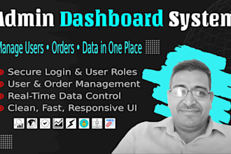 build a custom admin dashboard for your mobile app with user order controls