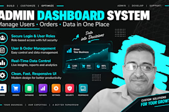 build a custom admin dashboard for your mobile app with user order controls
